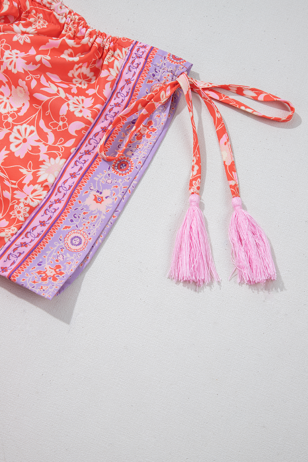 Дълга рокля с флорален принт