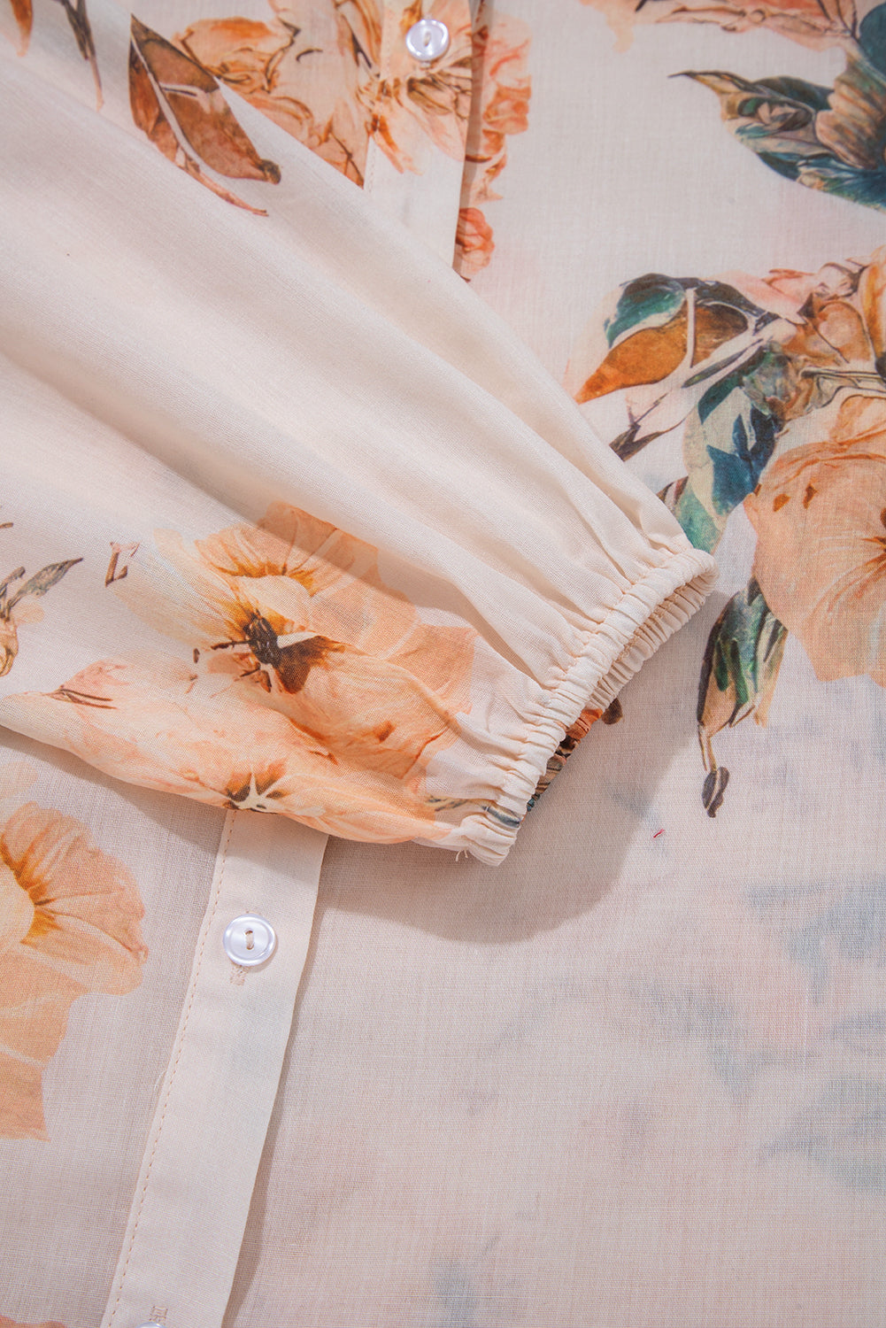 Риза с принт на цветя