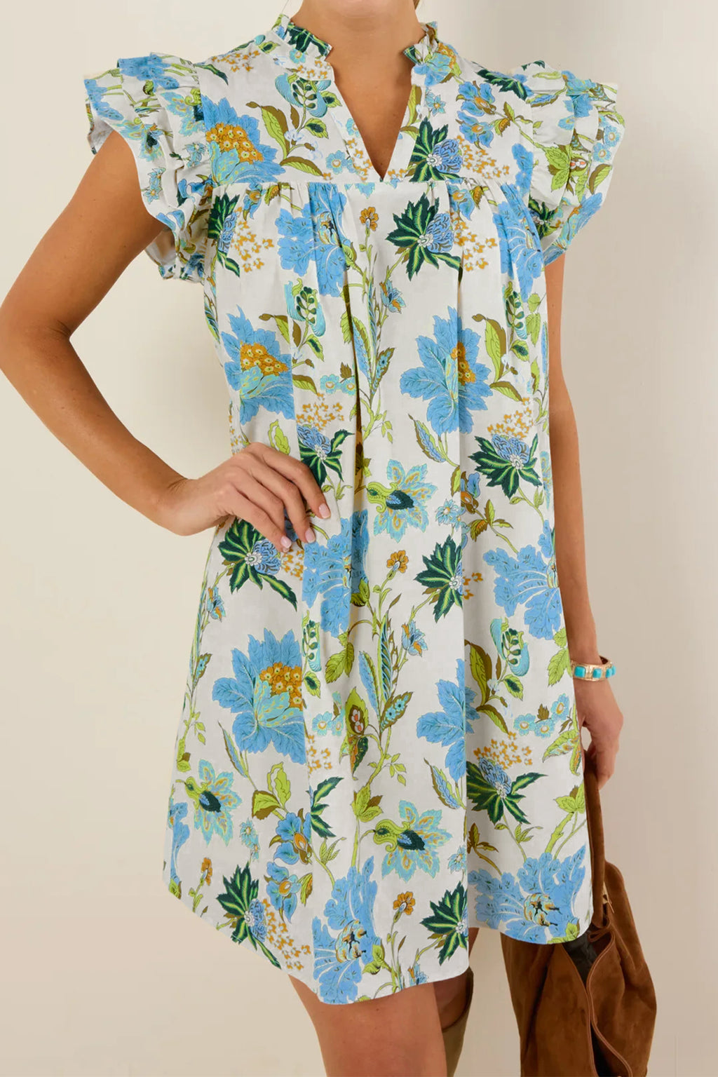 Floral print dress 