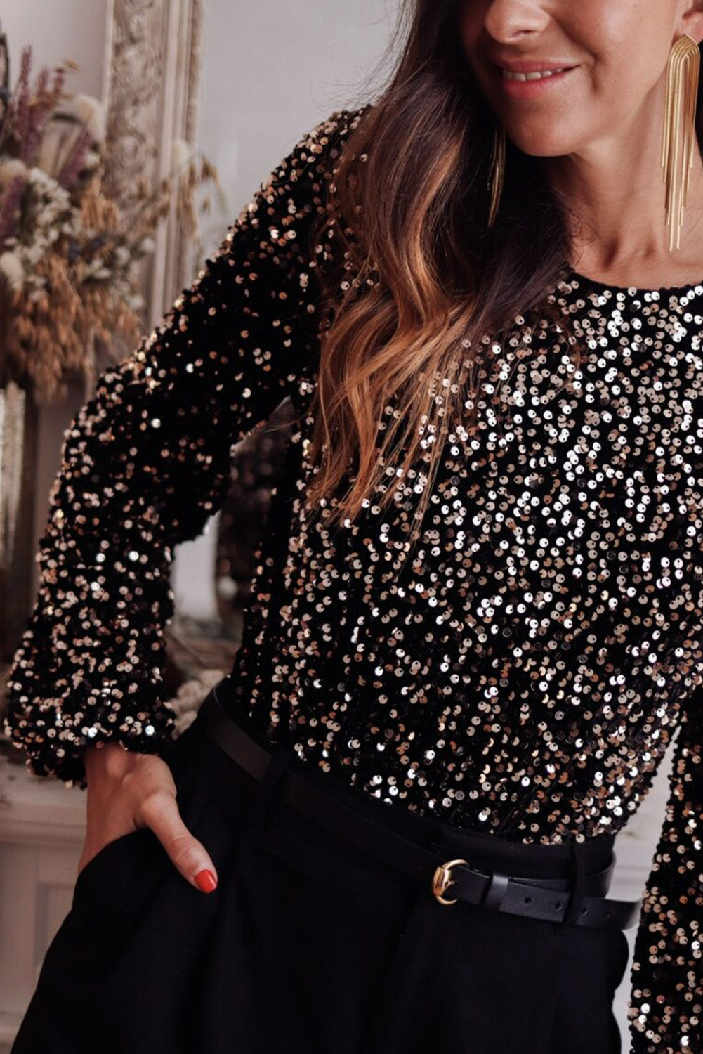 Sequin bodysuit 