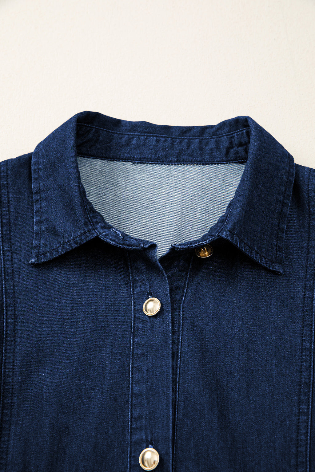 Дълга дънкова рокля