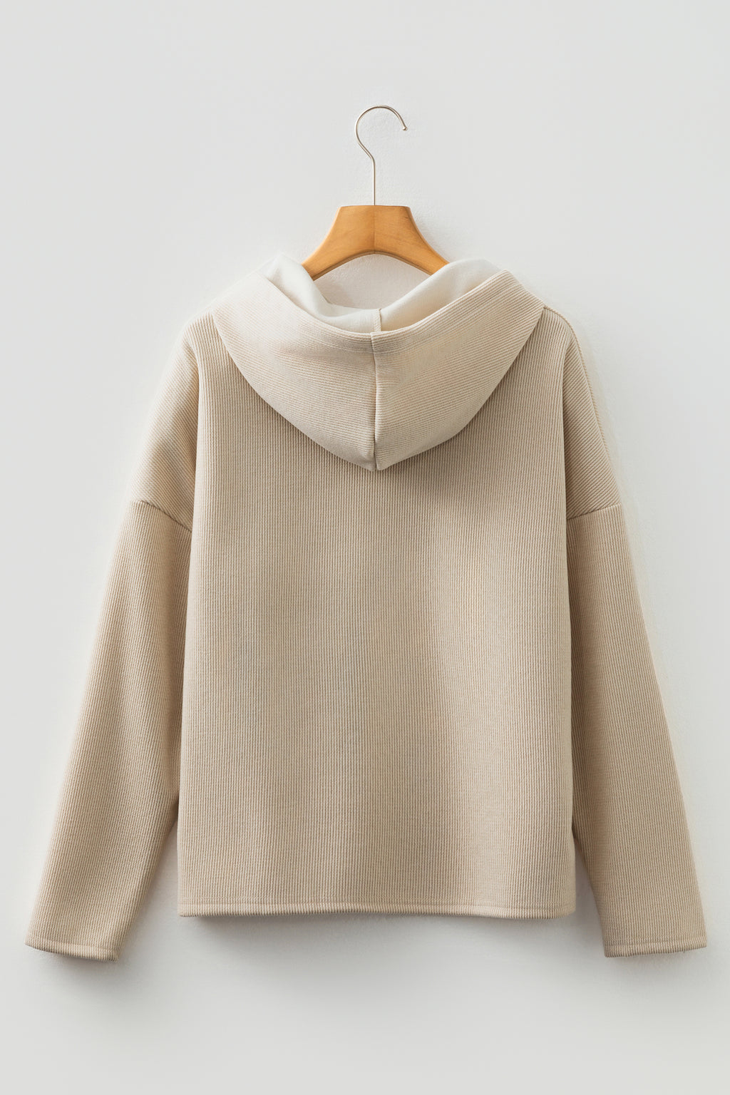 Thermal sweatshirt with hood 