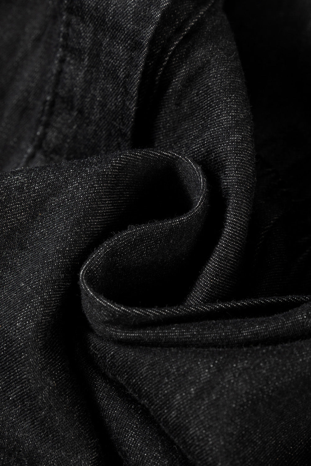 Свободна дънкова рокля с 3/4 ръкав