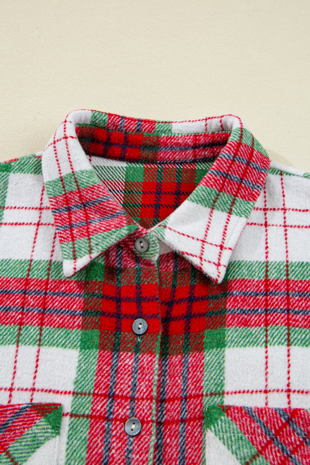Plaid shacket shirt 