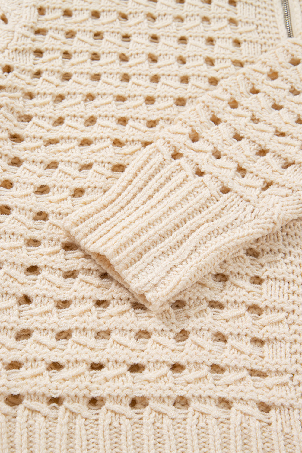 Sweatshirt with zipper 