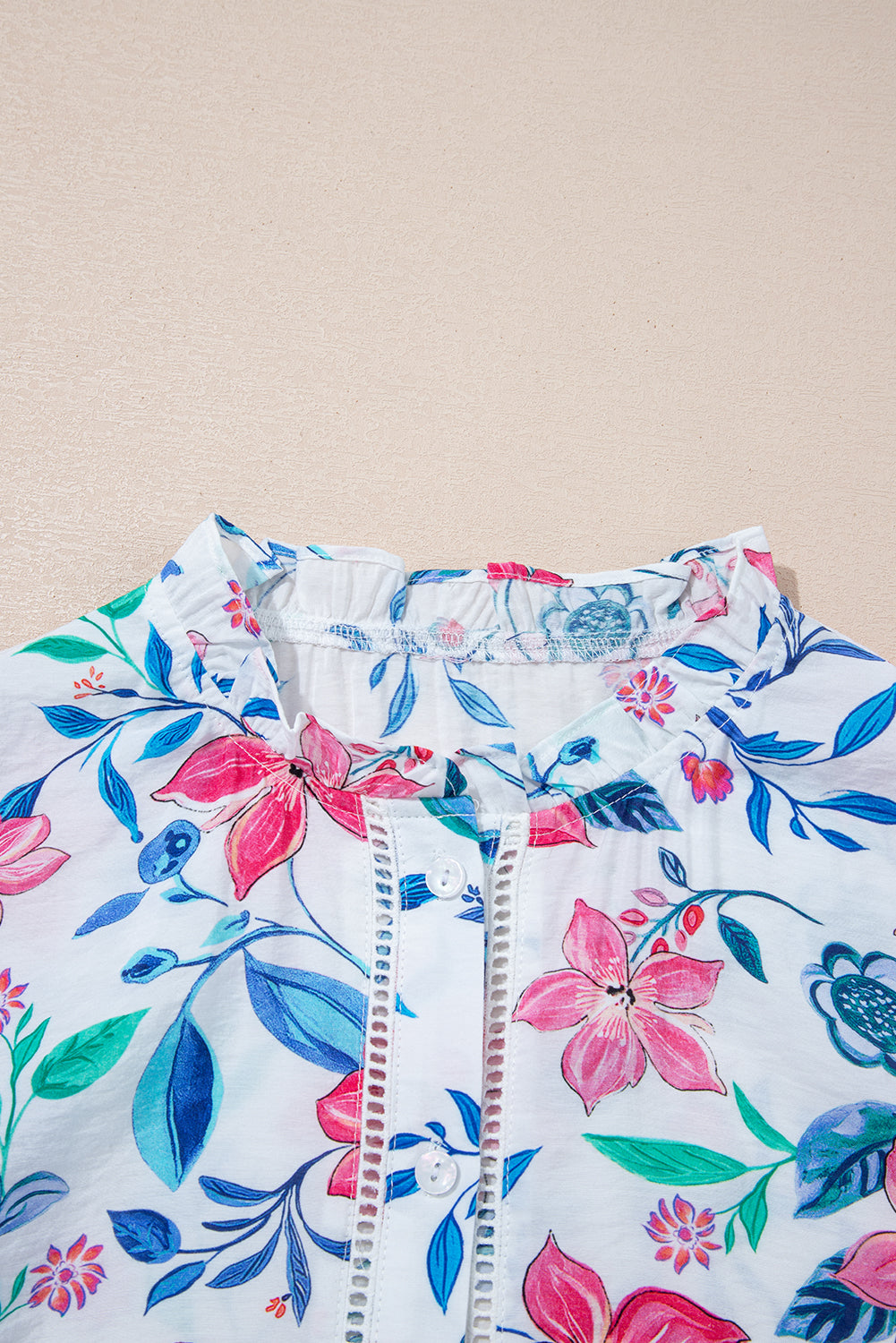 Floral print shirt 