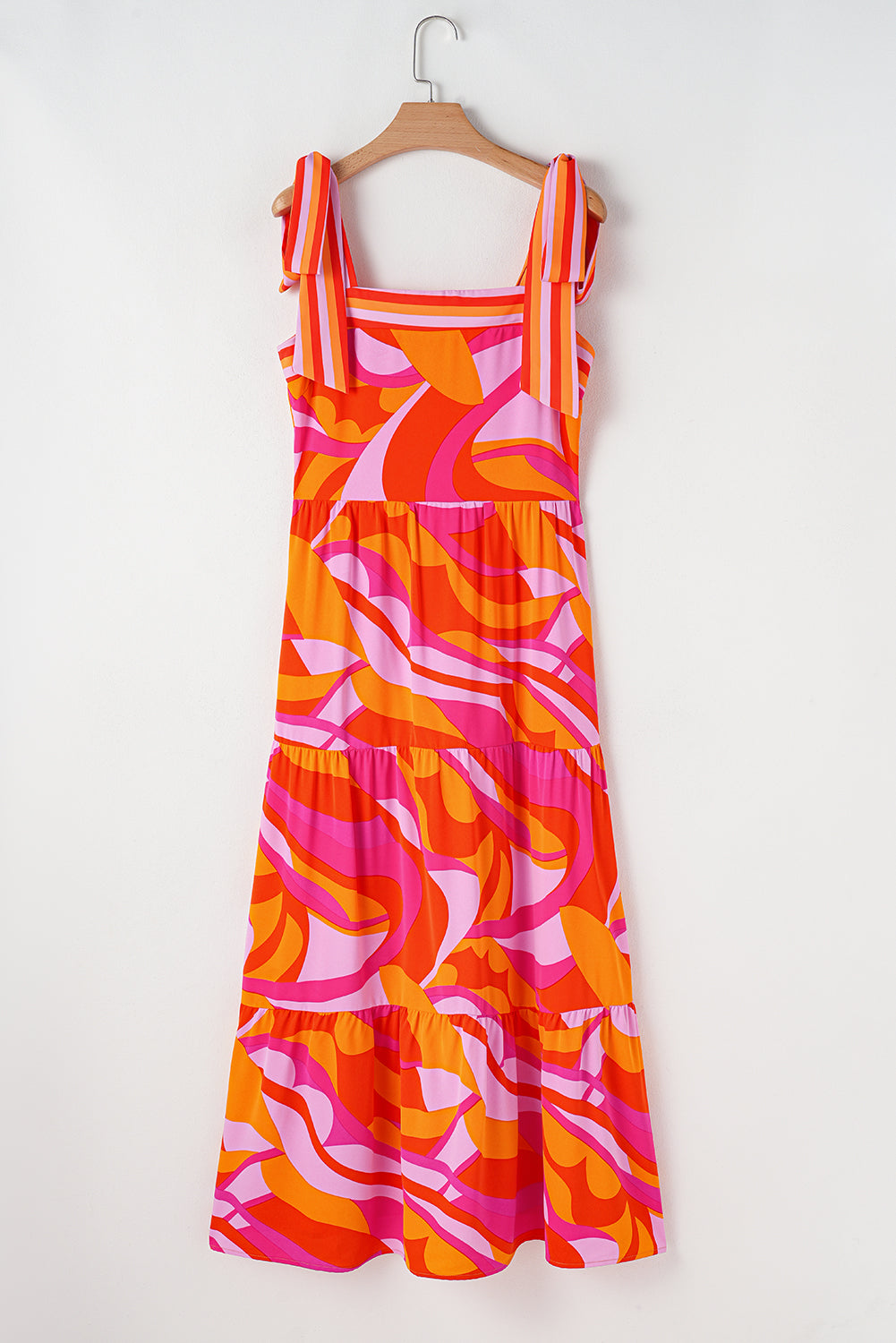 Long dress with print 