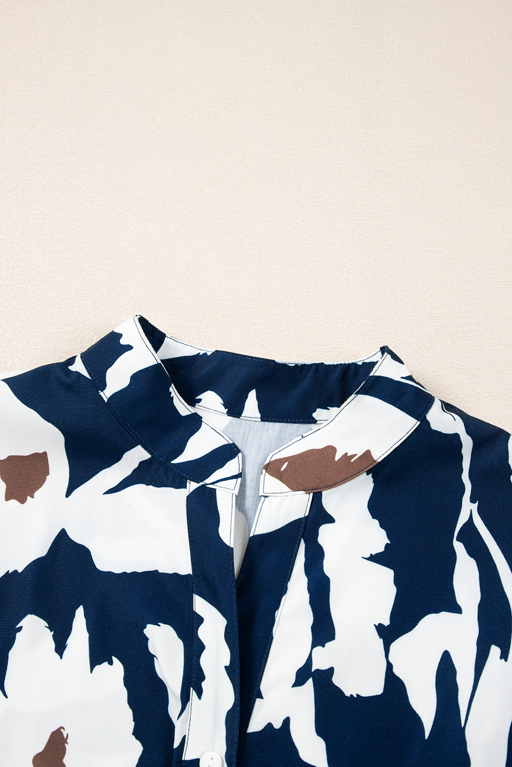 Блуза с абстрактен принт