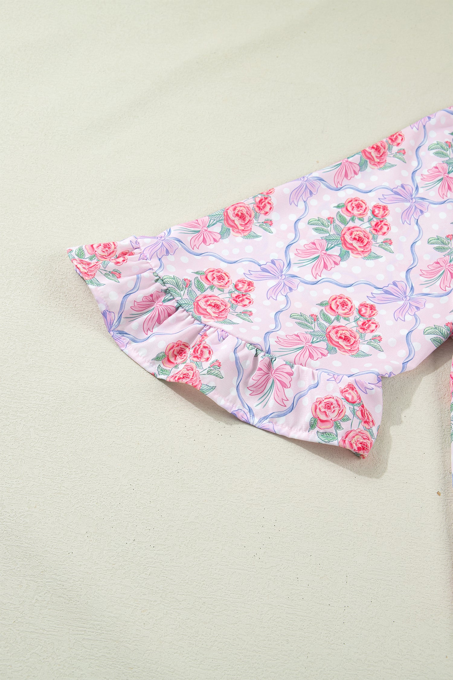 Риза с принт на цветя