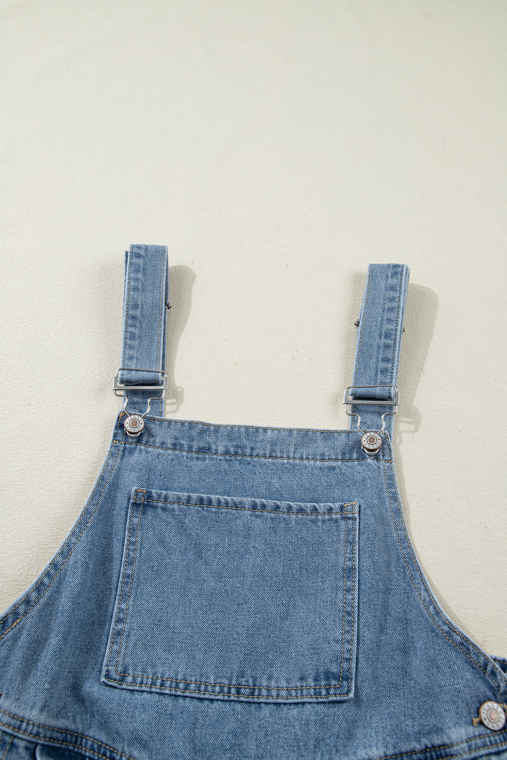 Long denim jumpsuit 
