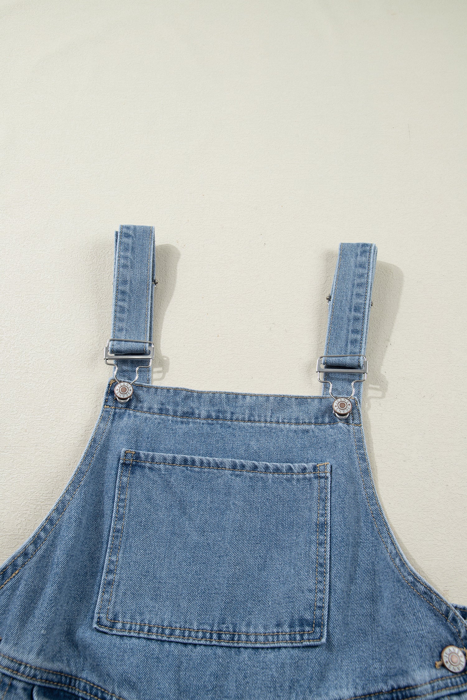Long denim jumpsuit 