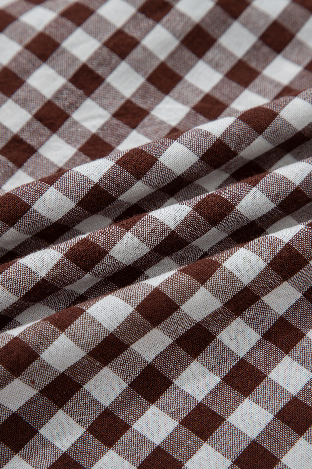 Checkered dress with zipper 