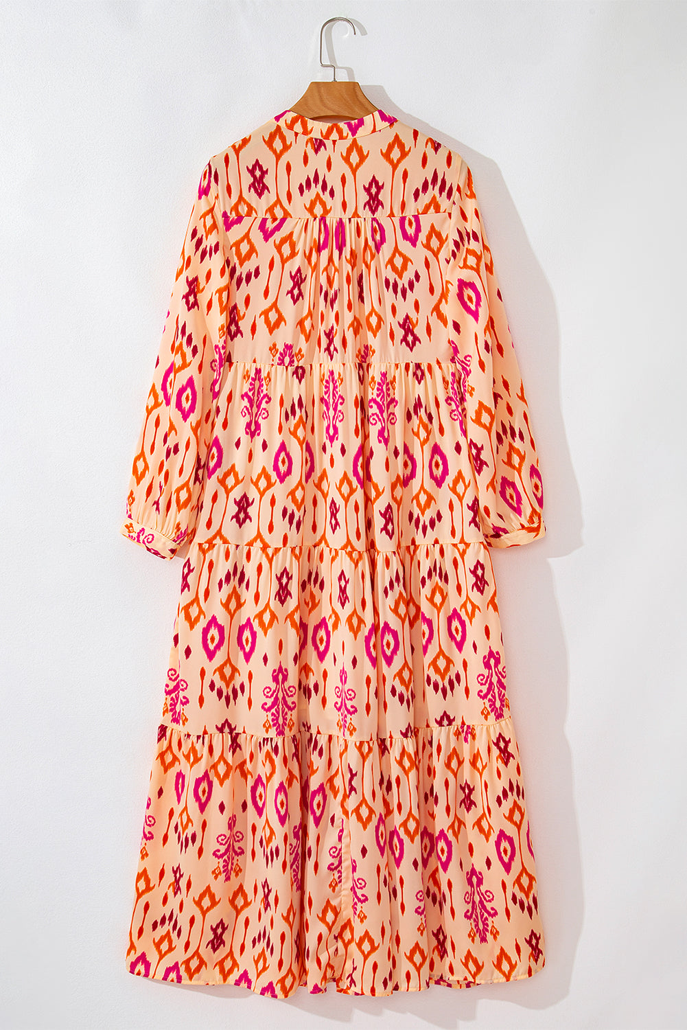 Long dress with print 