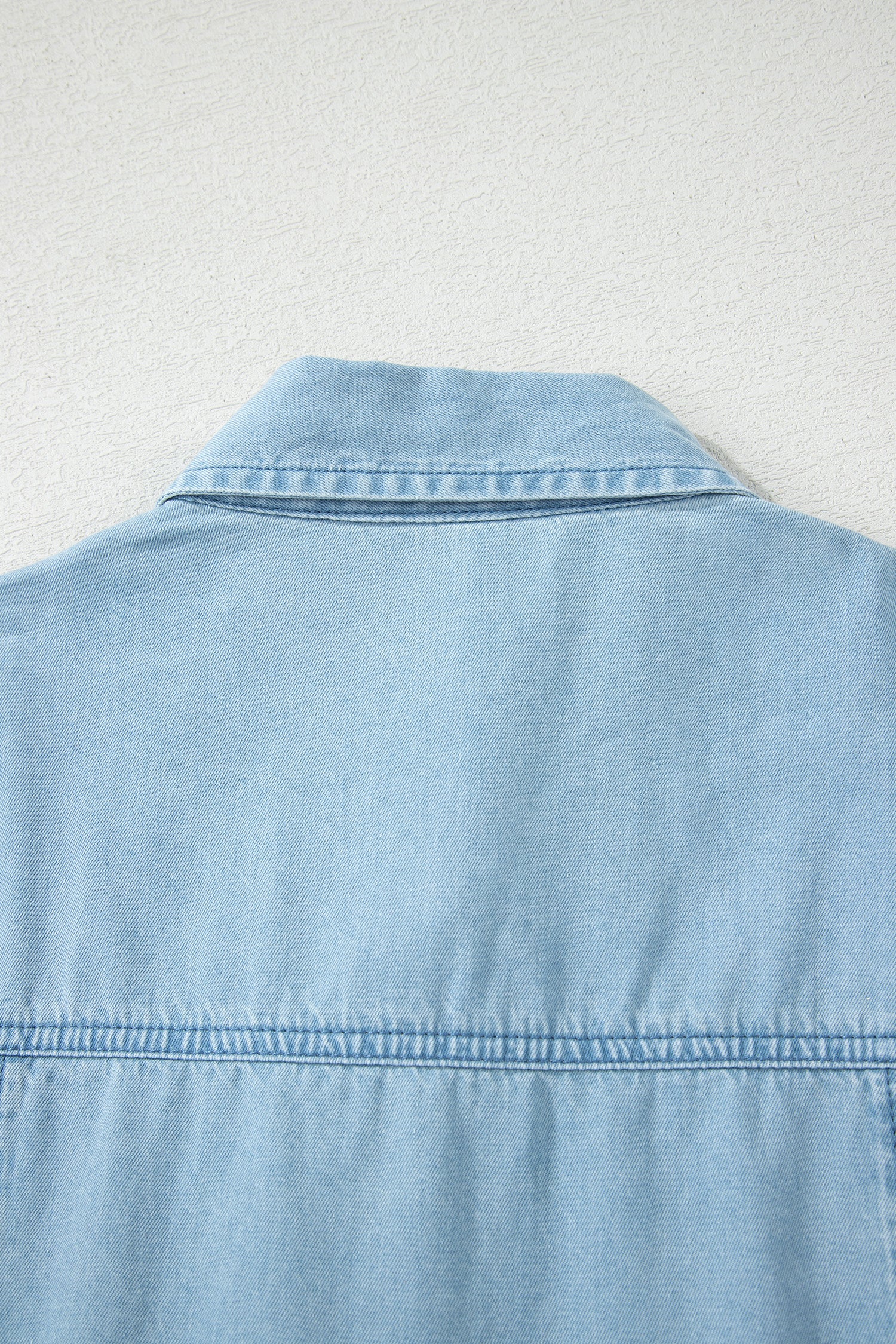 Дълга дънкова рокля