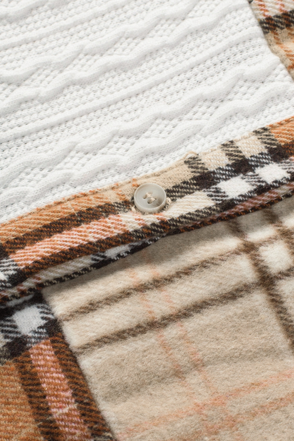 Карирана риза тип яке (shacket)