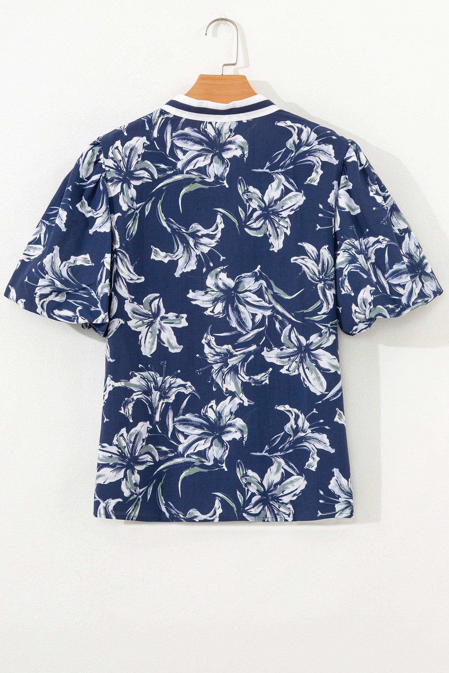 Блуза с флорален принт