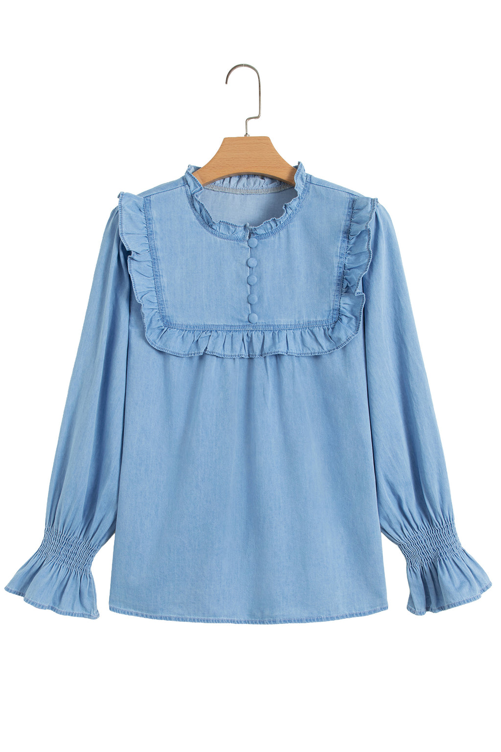 Denim blouse