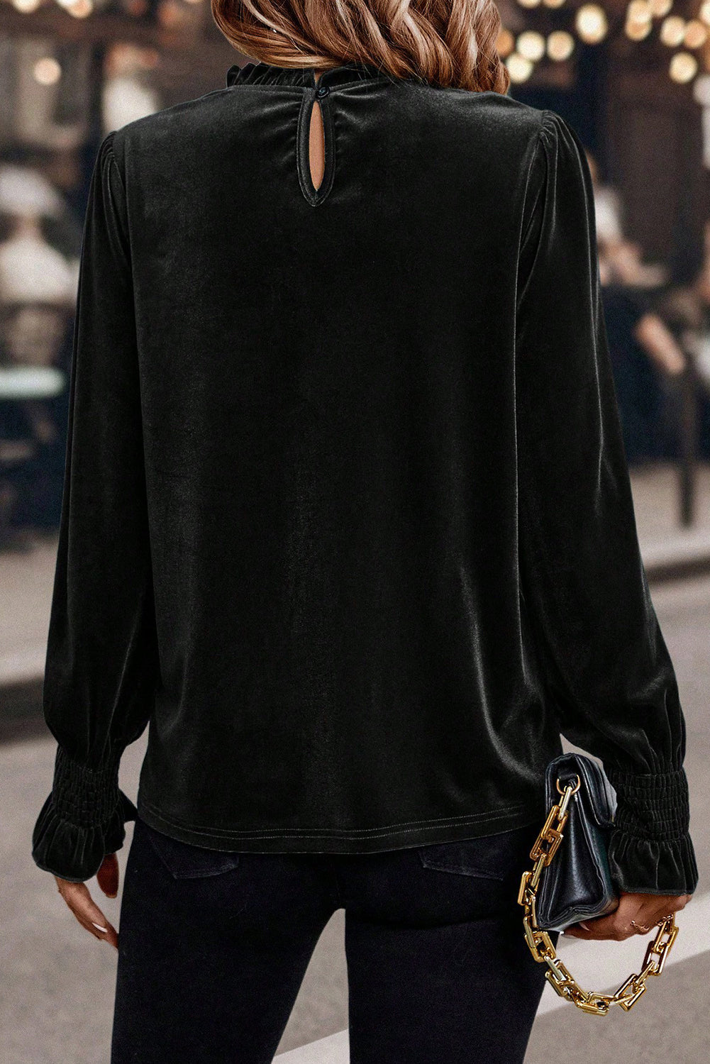 Блуза кадифе