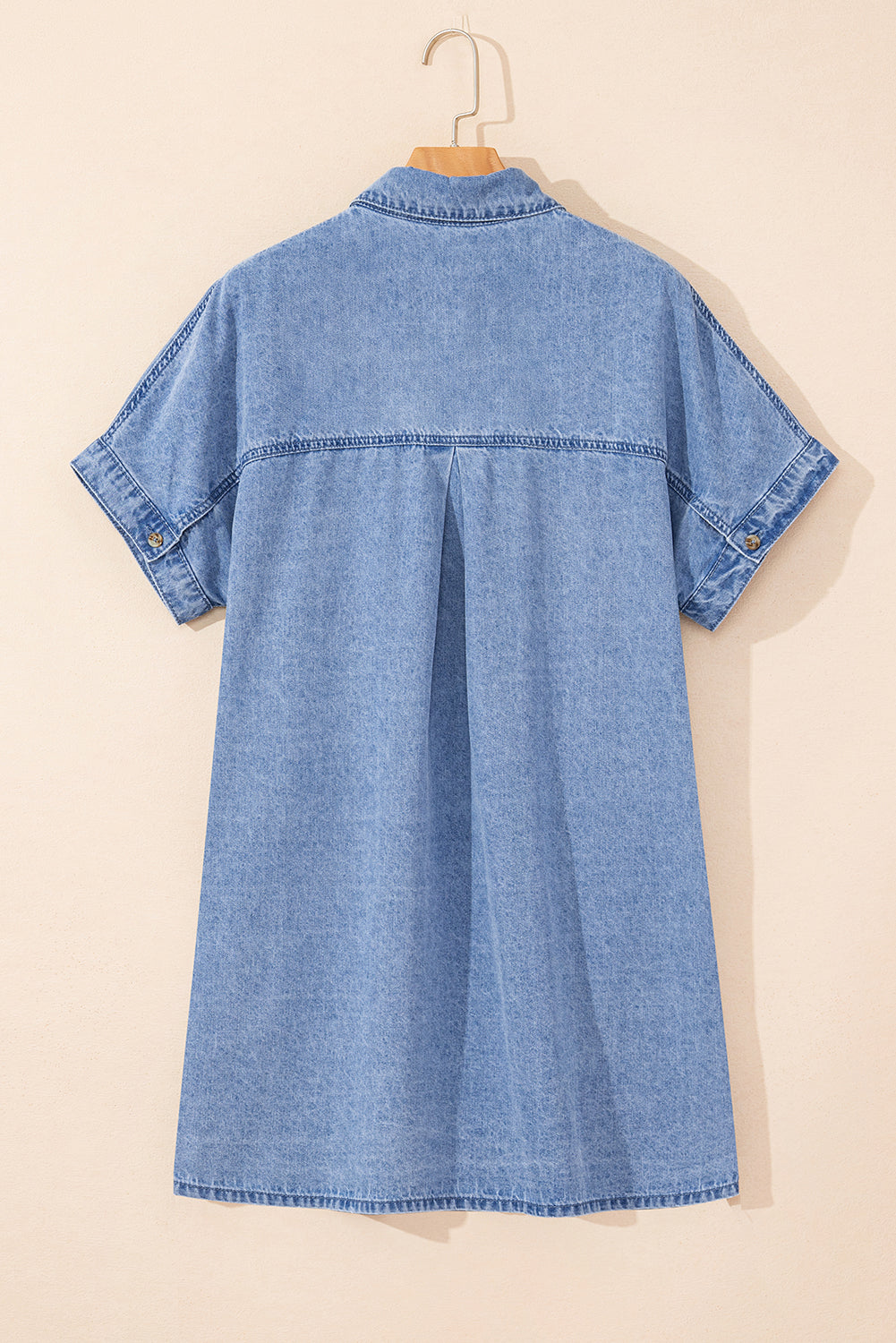 Denim shirt dress 