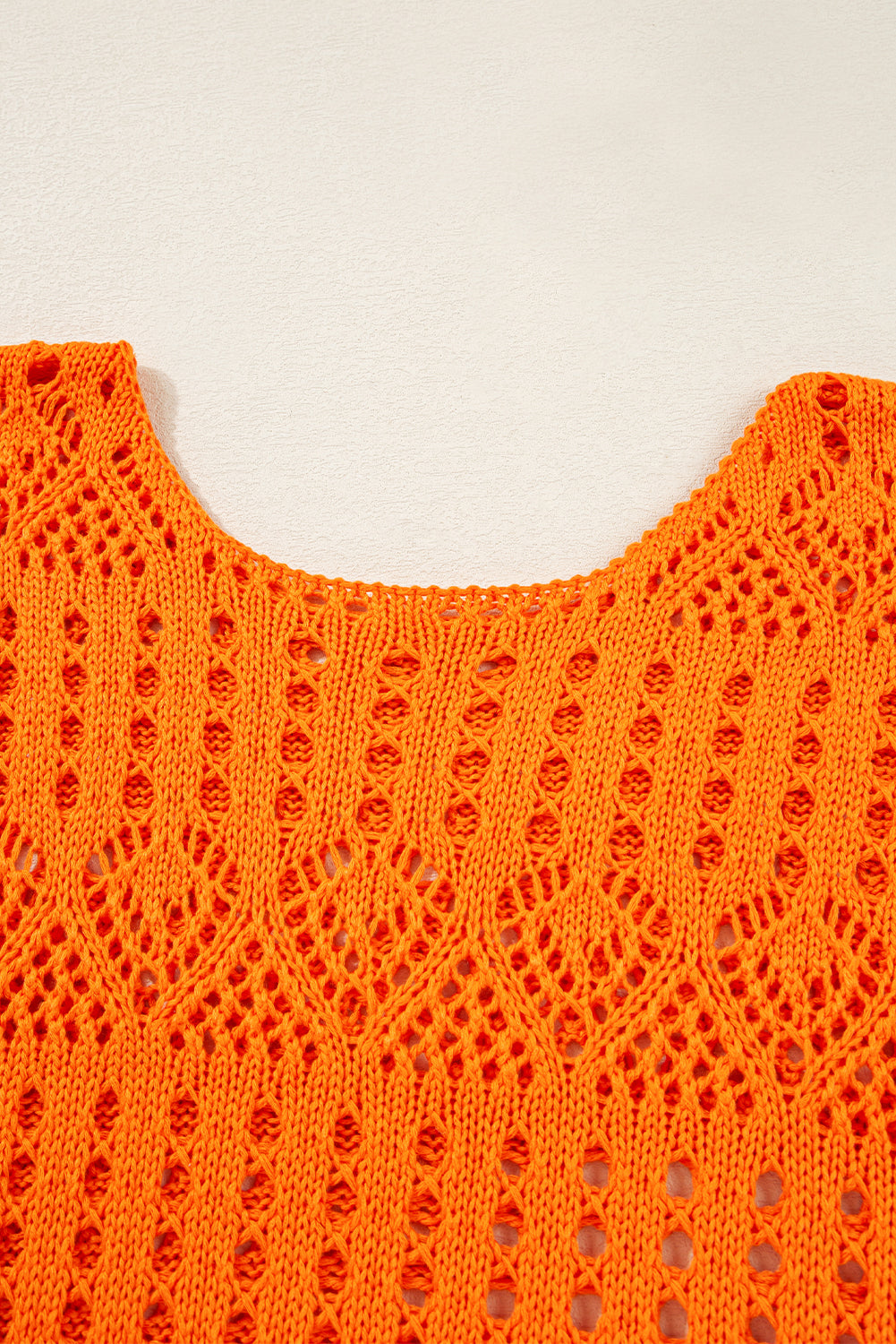 Open-knit sweater 