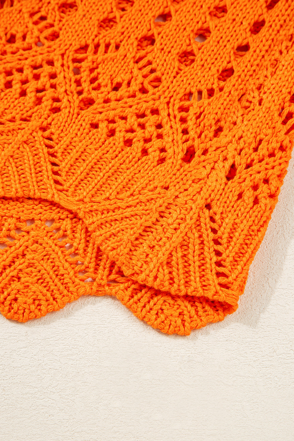 Open-knit sweater 