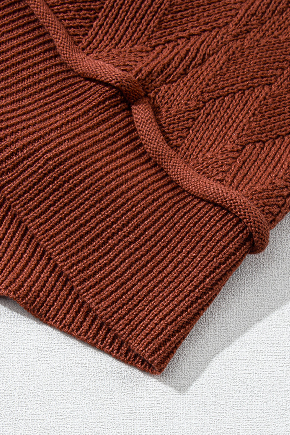Textured sweater 