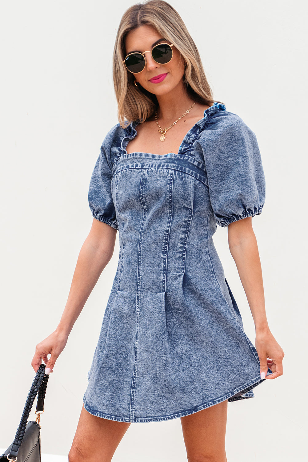Denim dress 