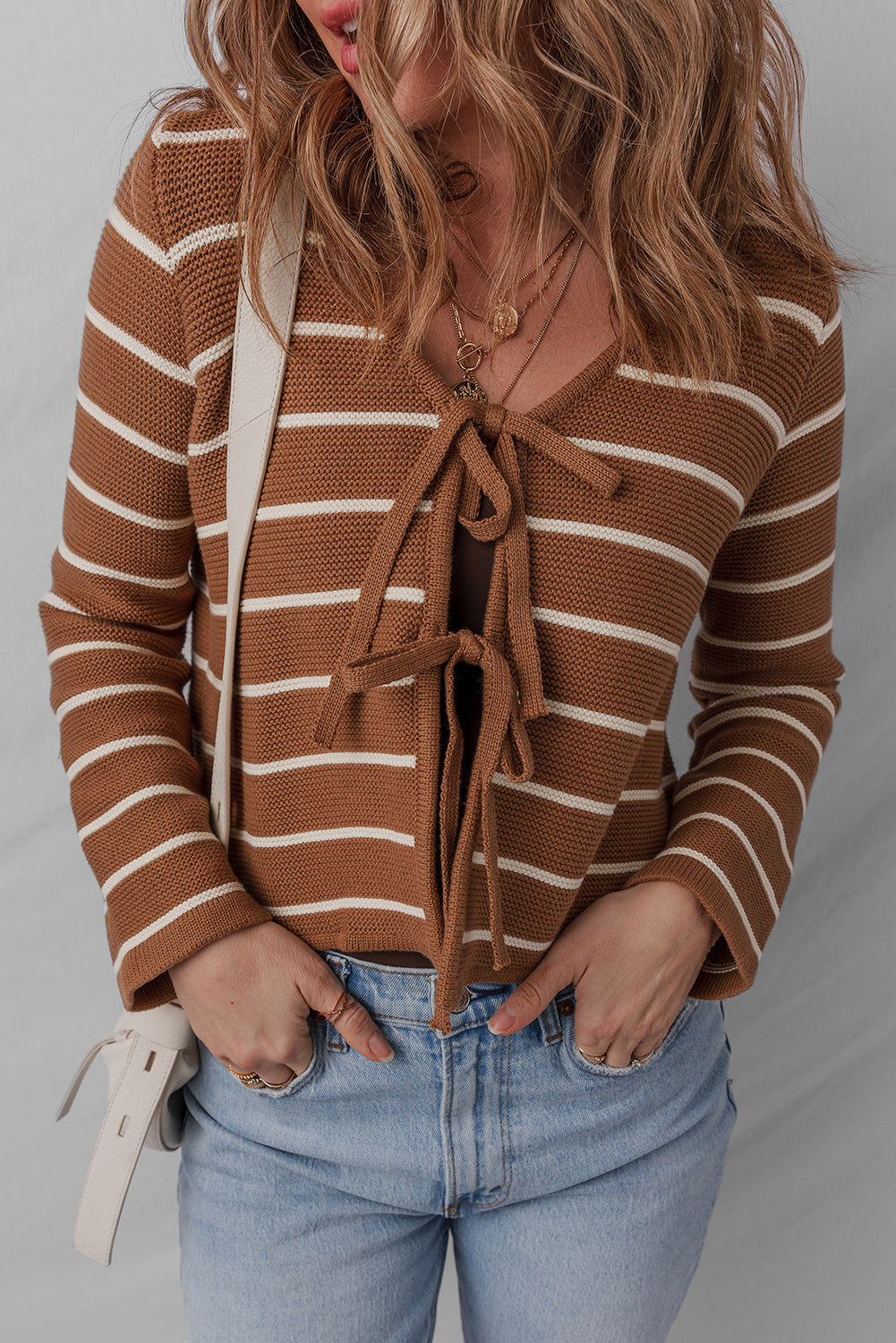 Striped cardigan 