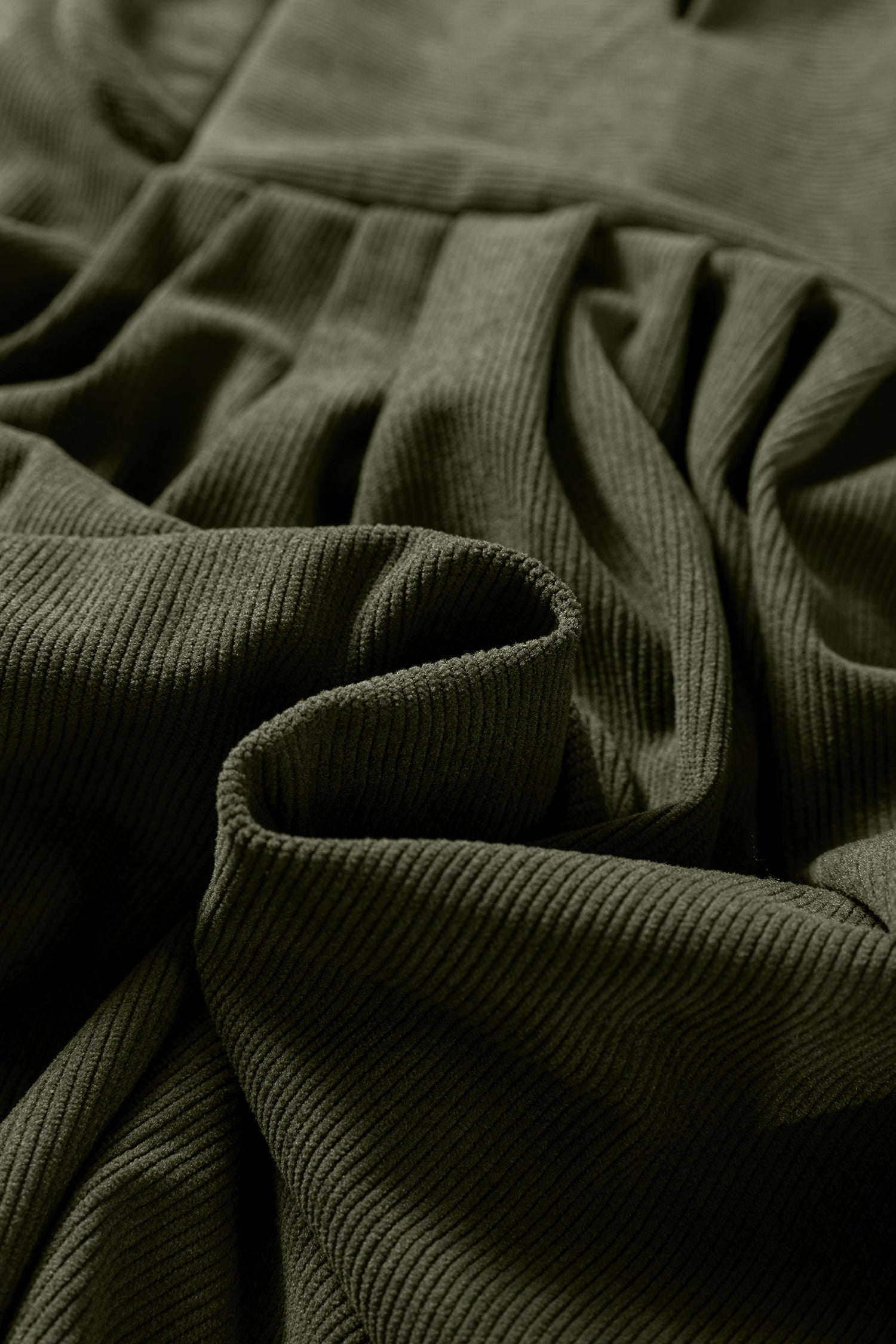 Рокля в зелен цвят