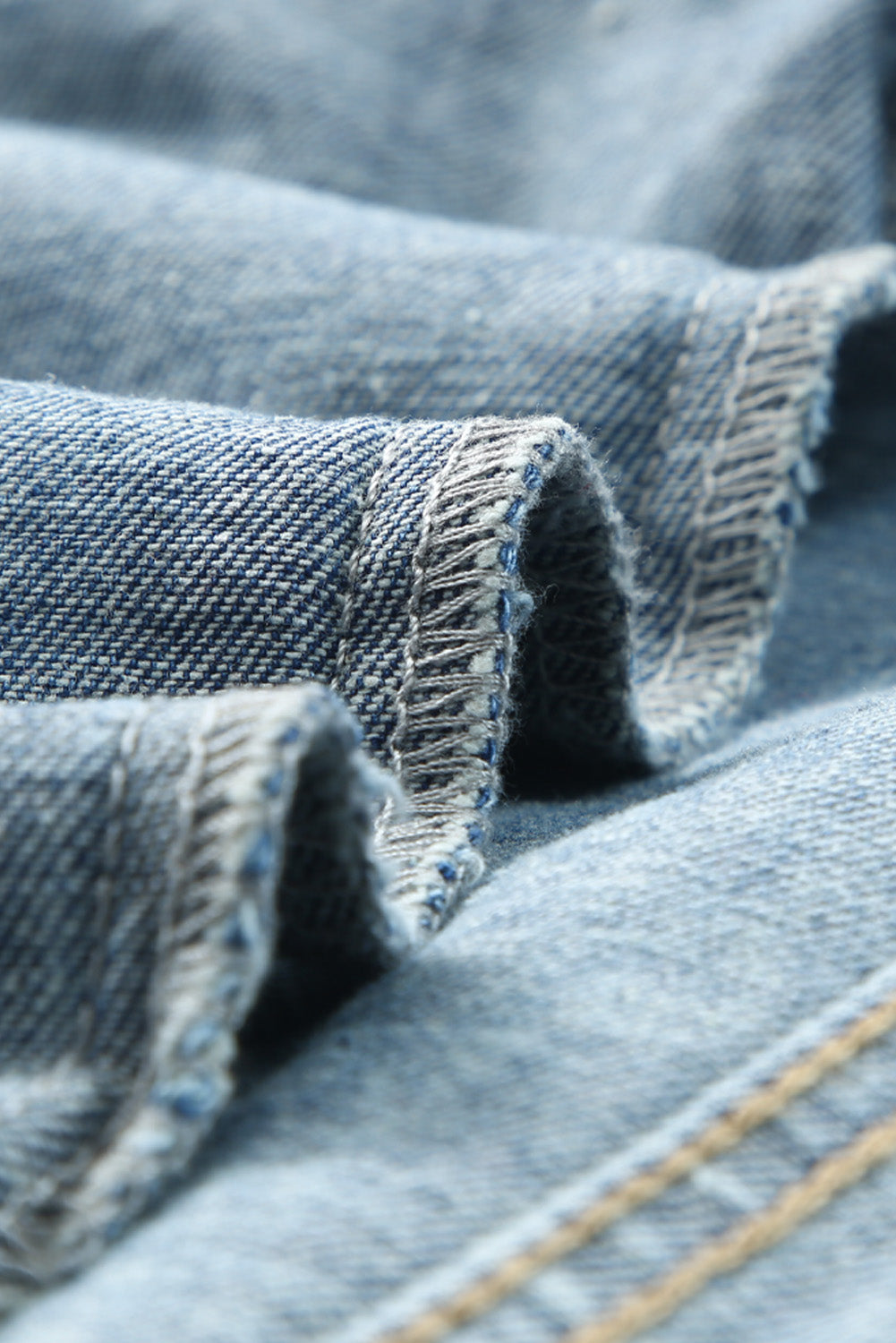 Denim jacket with hood 