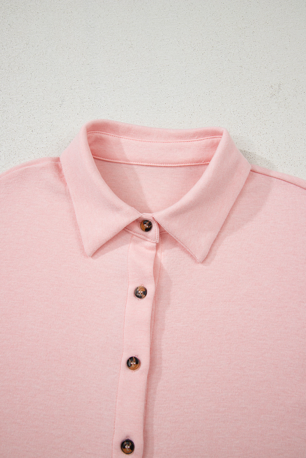 Домашен комплект от три части (къс топ, къси панталони и риза)