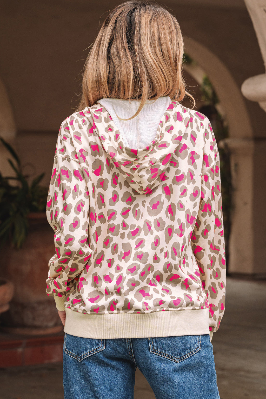 Leopard print sweatshirt 