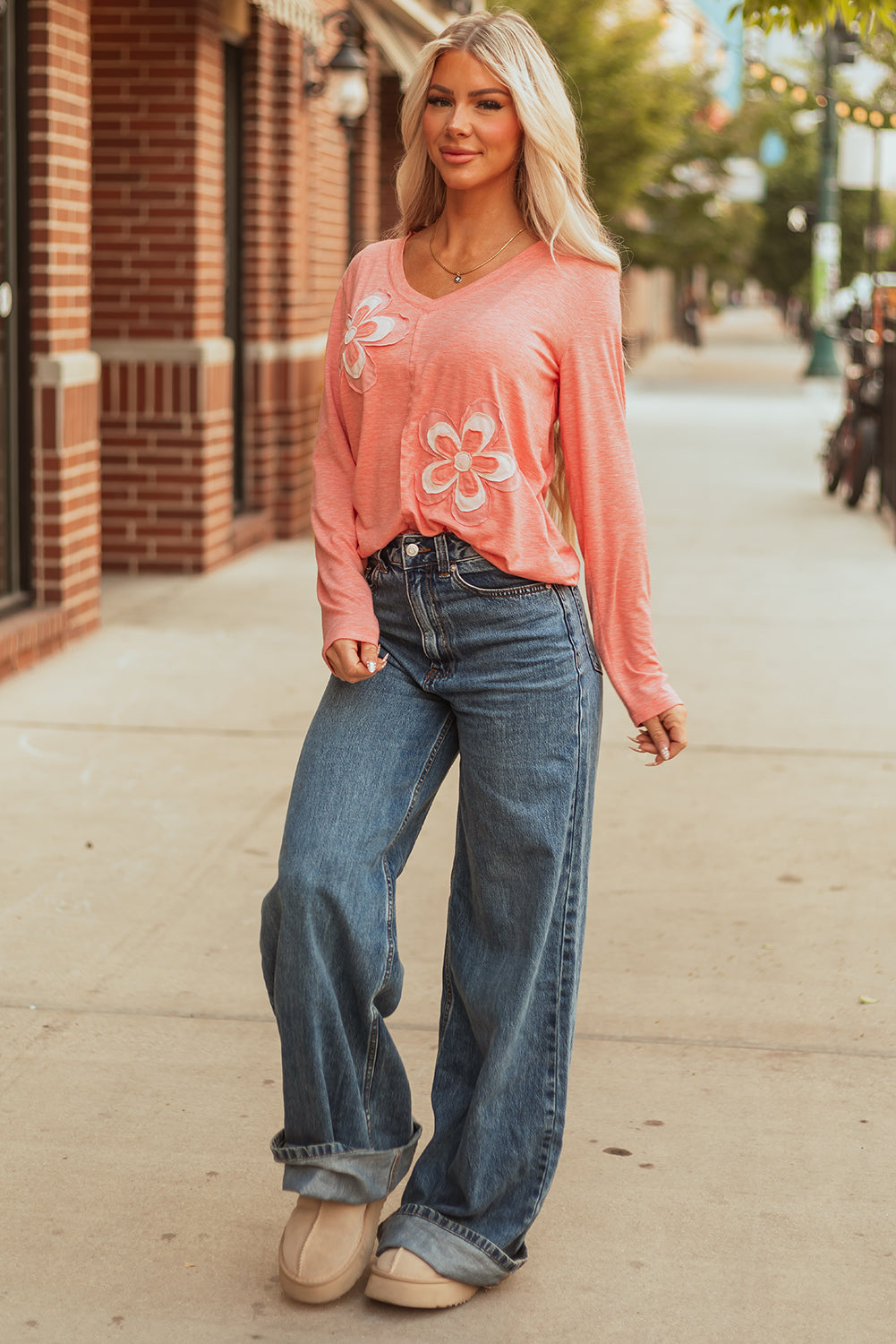 Блуза с дълъг ръкав