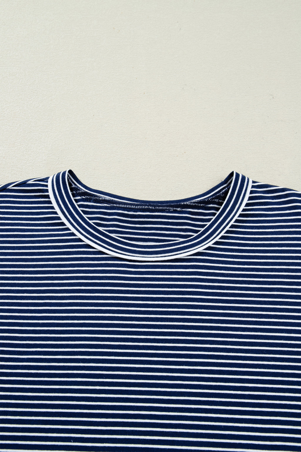 Домашен памучен комплект от две части (блуза и къси панталони)