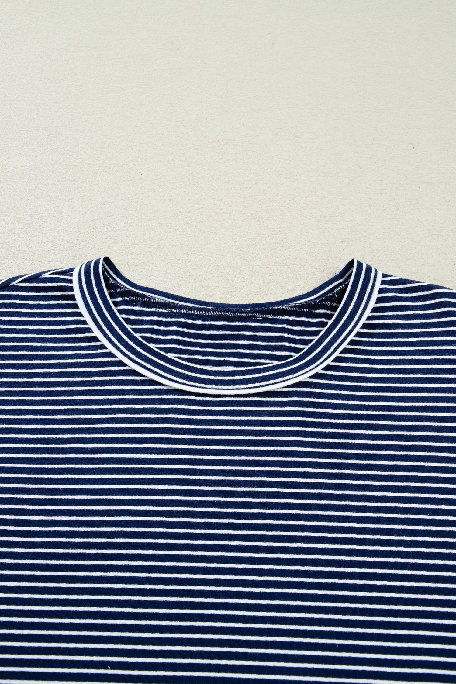 Домашен памучен комплект от две части (блуза и къси панталони)