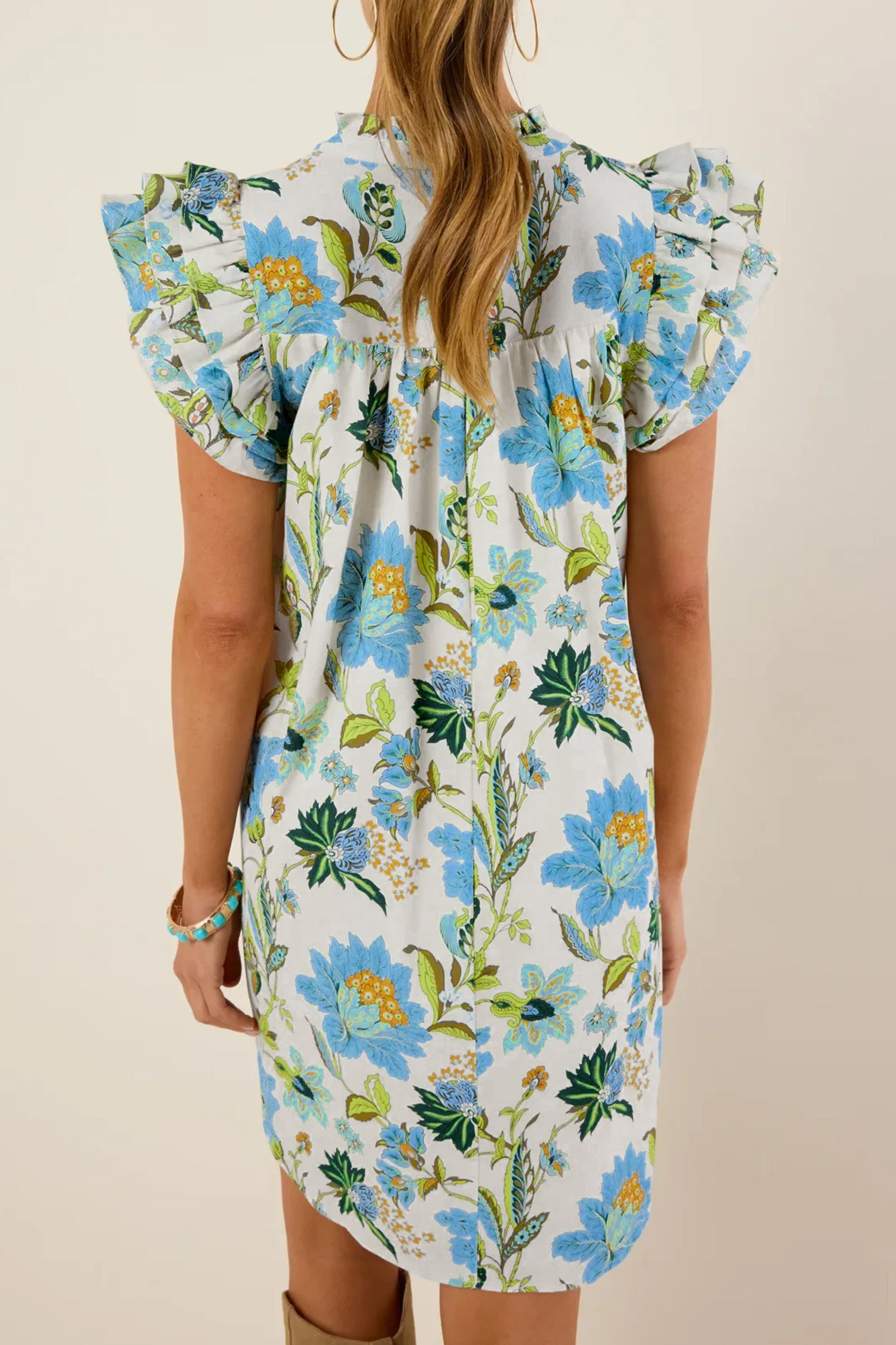 Floral print dress 