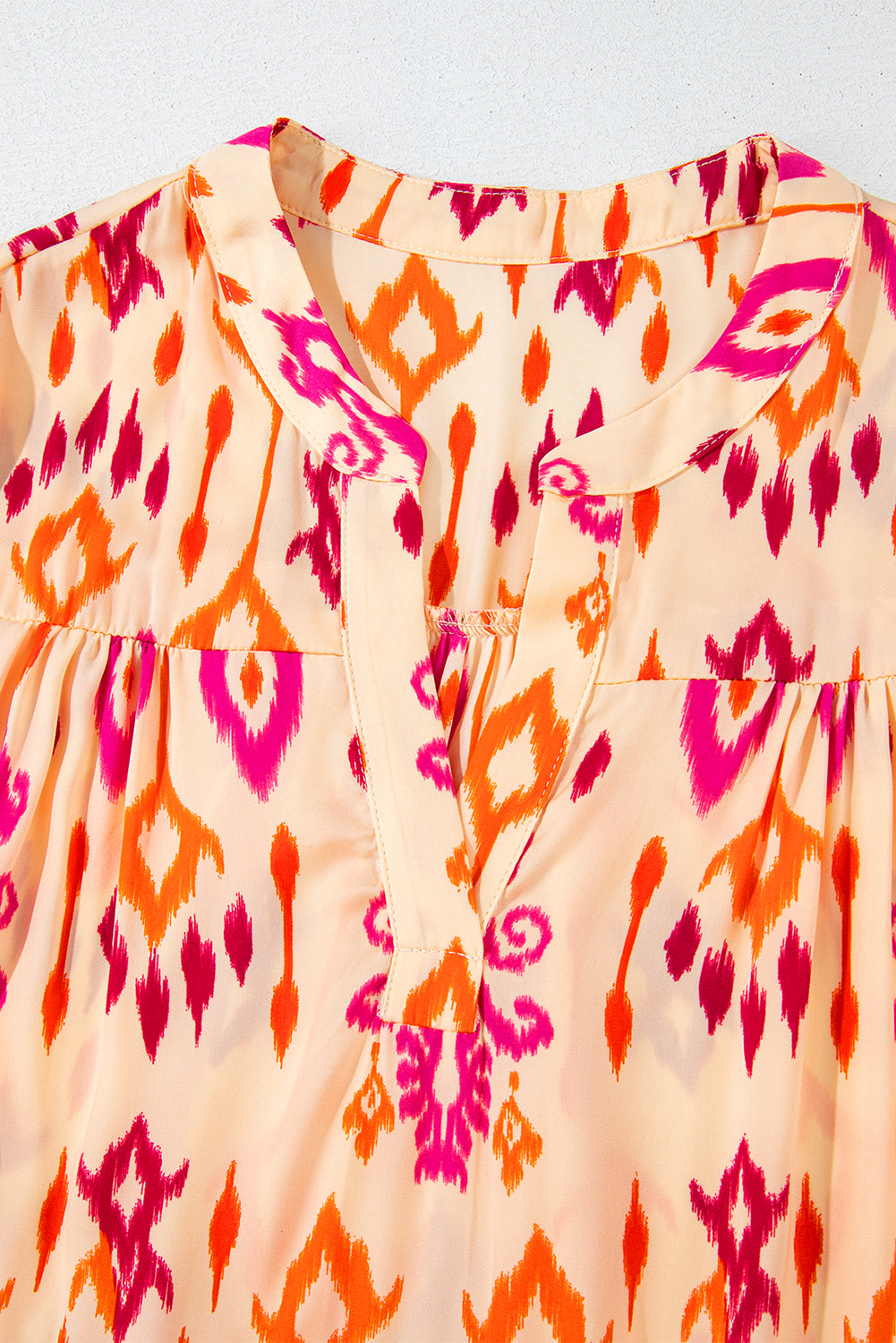 Long dress with print 