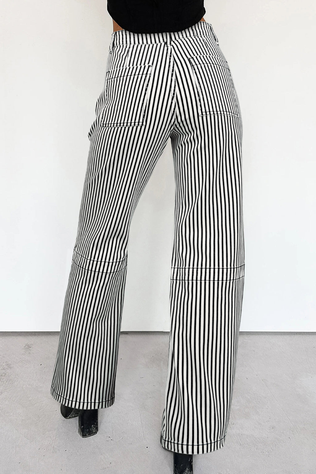 Striped jeans 