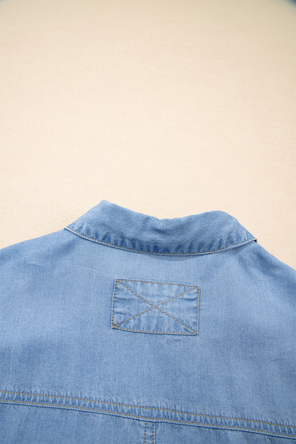 Риза с 3/4 ръкав