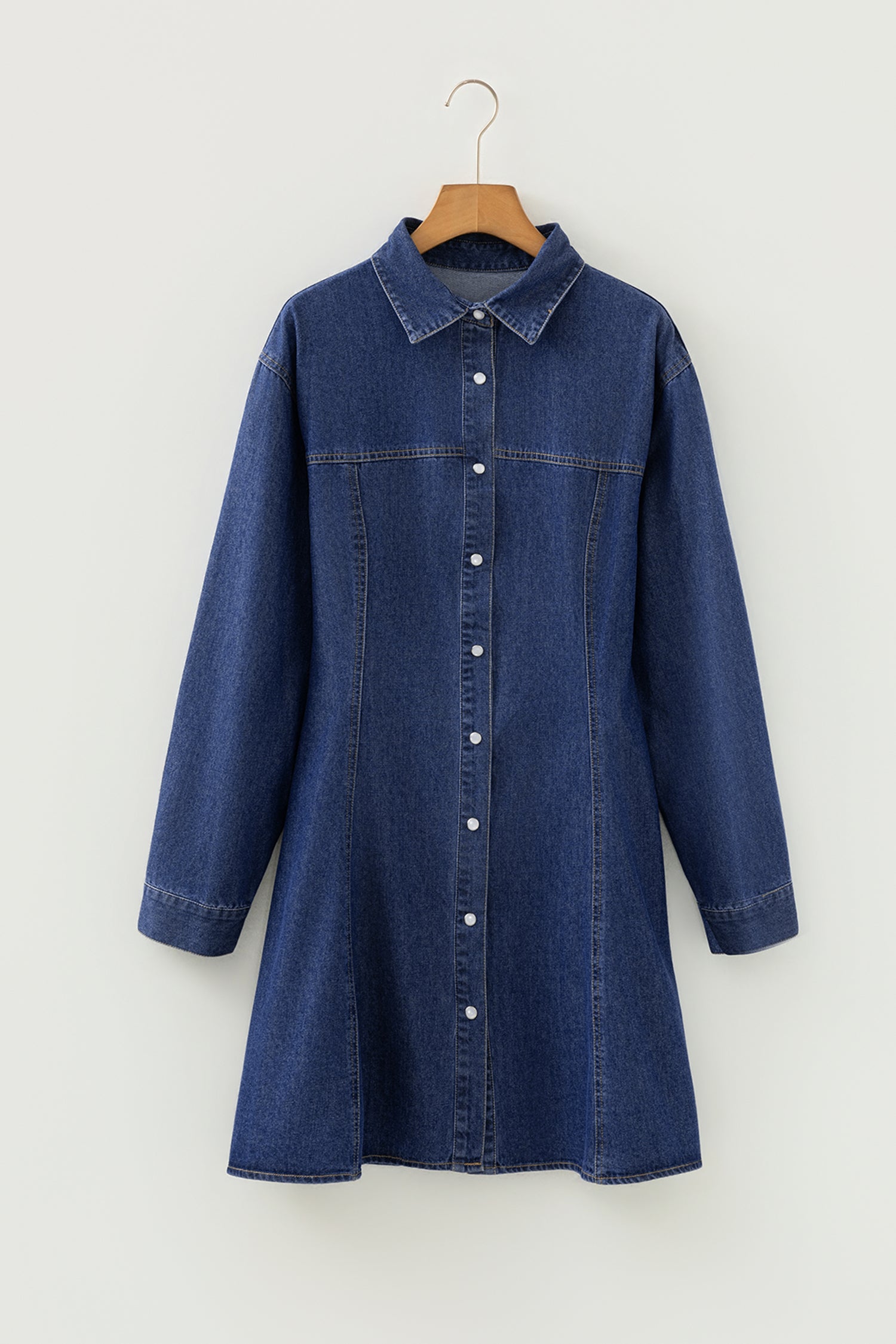 Denim shirt dress 
