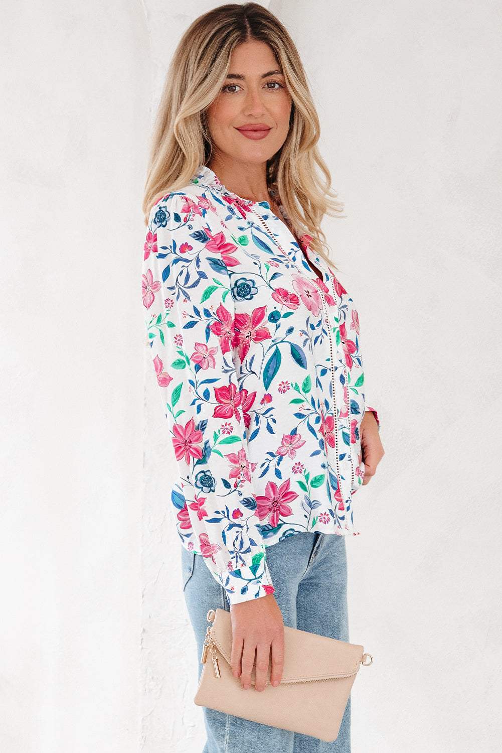 Floral print shirt 