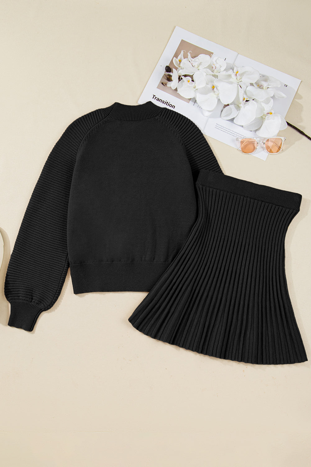 Set - sweater and skirt 