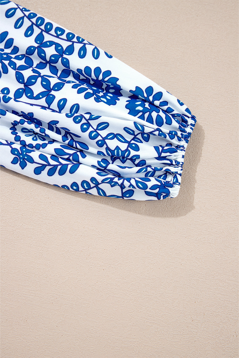 Риза с винтидж принт