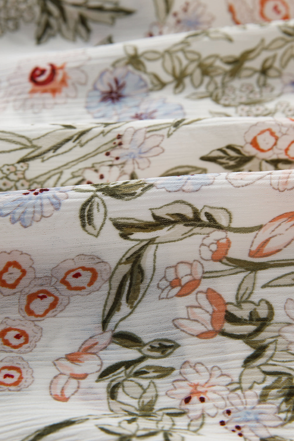 Рокля с принт на цветя