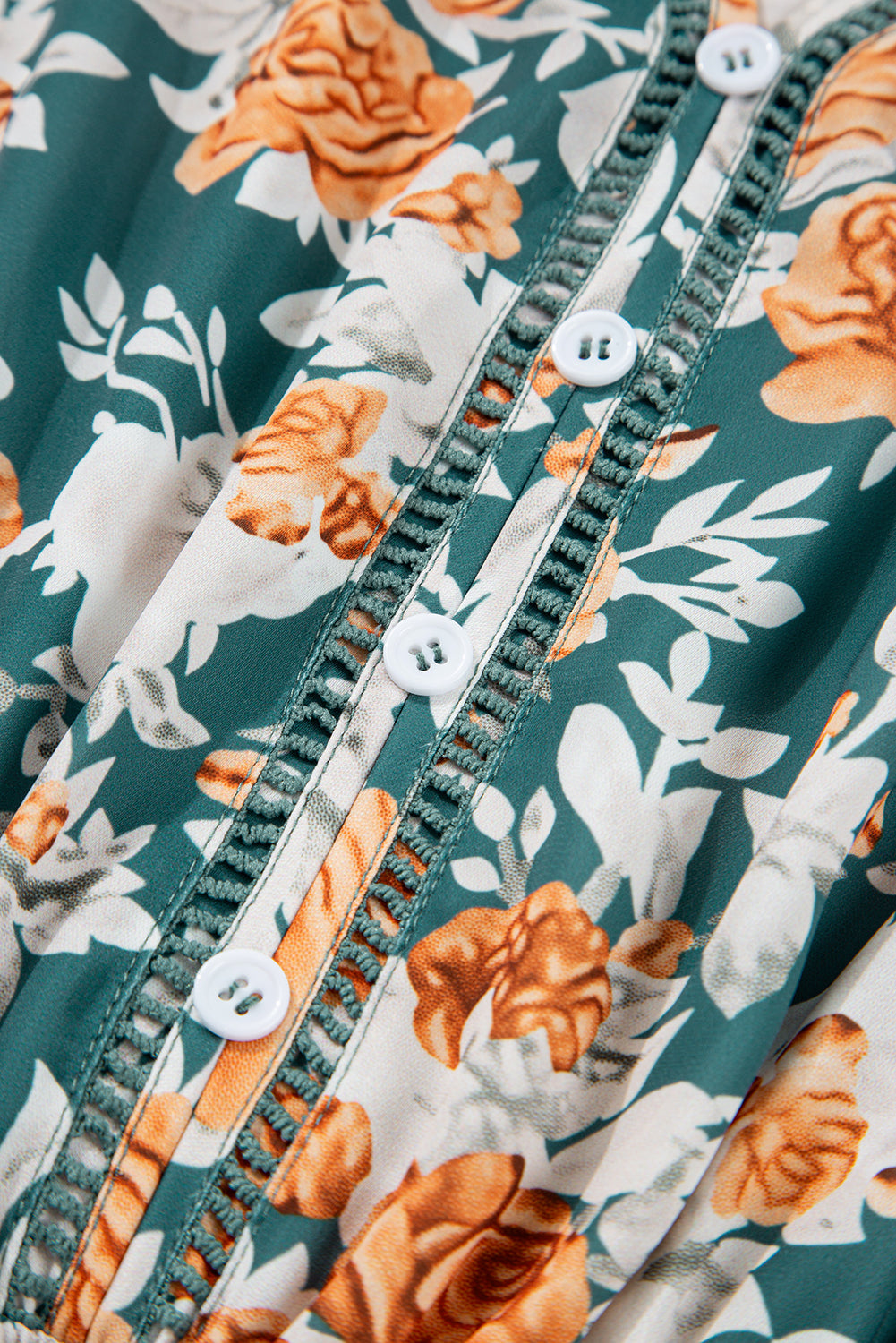 Дълга рокля с флорален принт