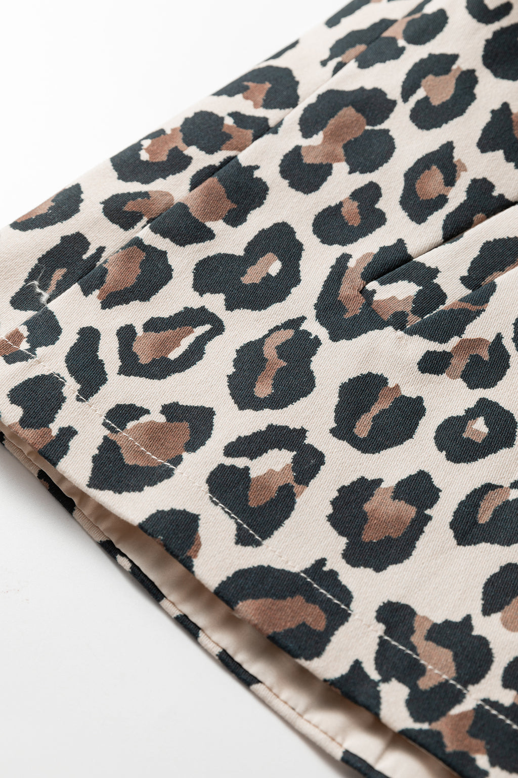 Leopard print vest 