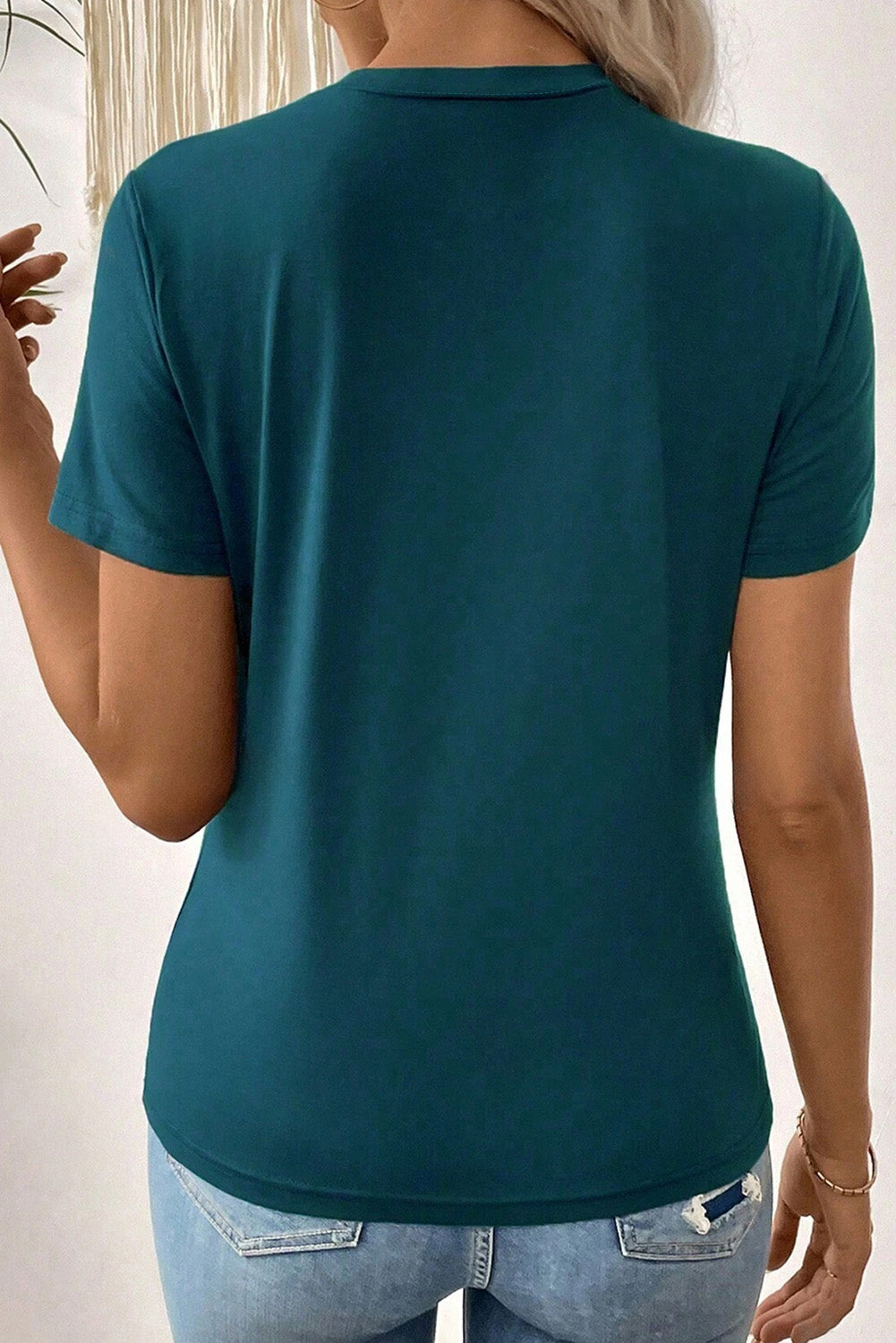 Turquoise T-shirt 