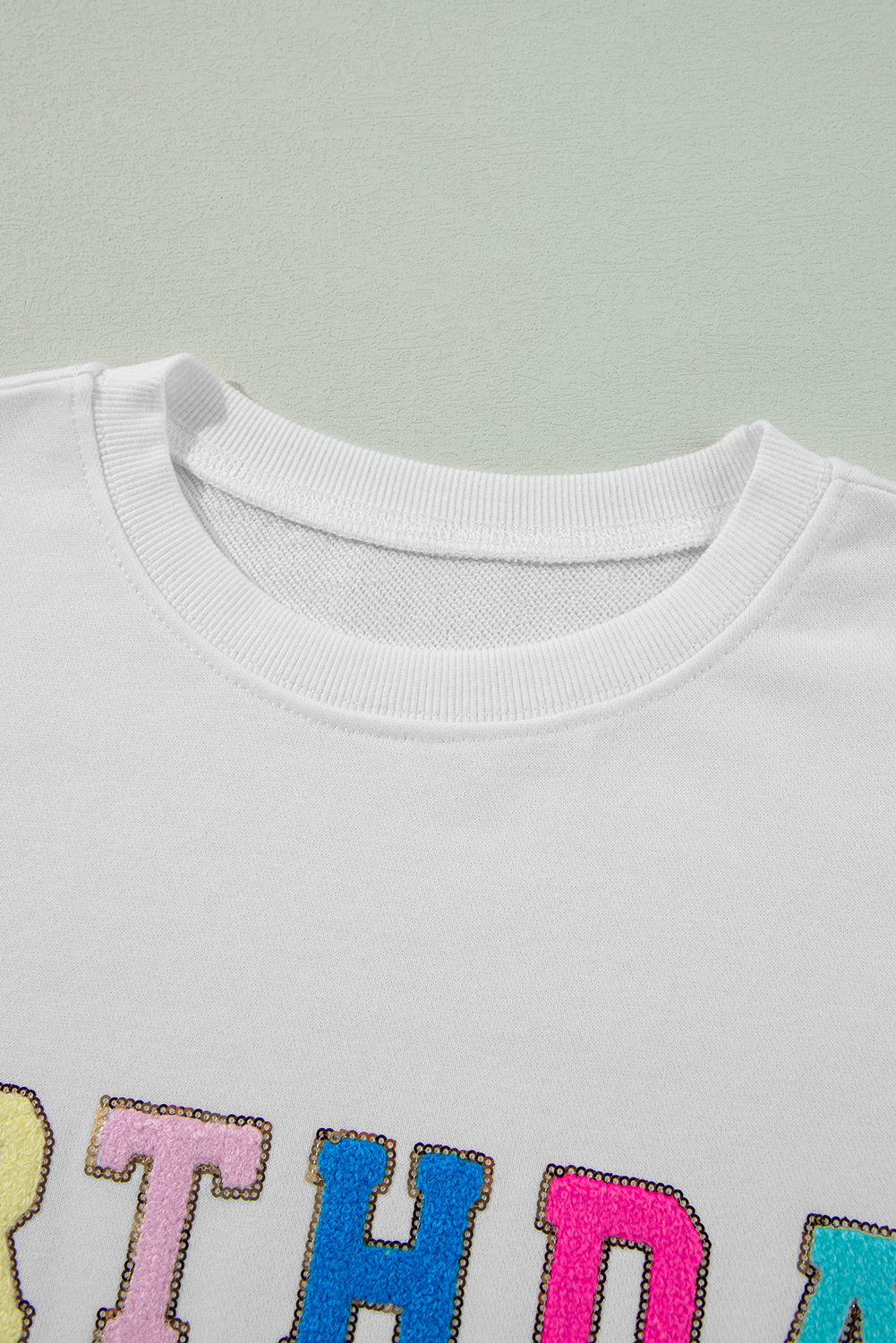 Blouse with the inscription "Birthday Queen" 