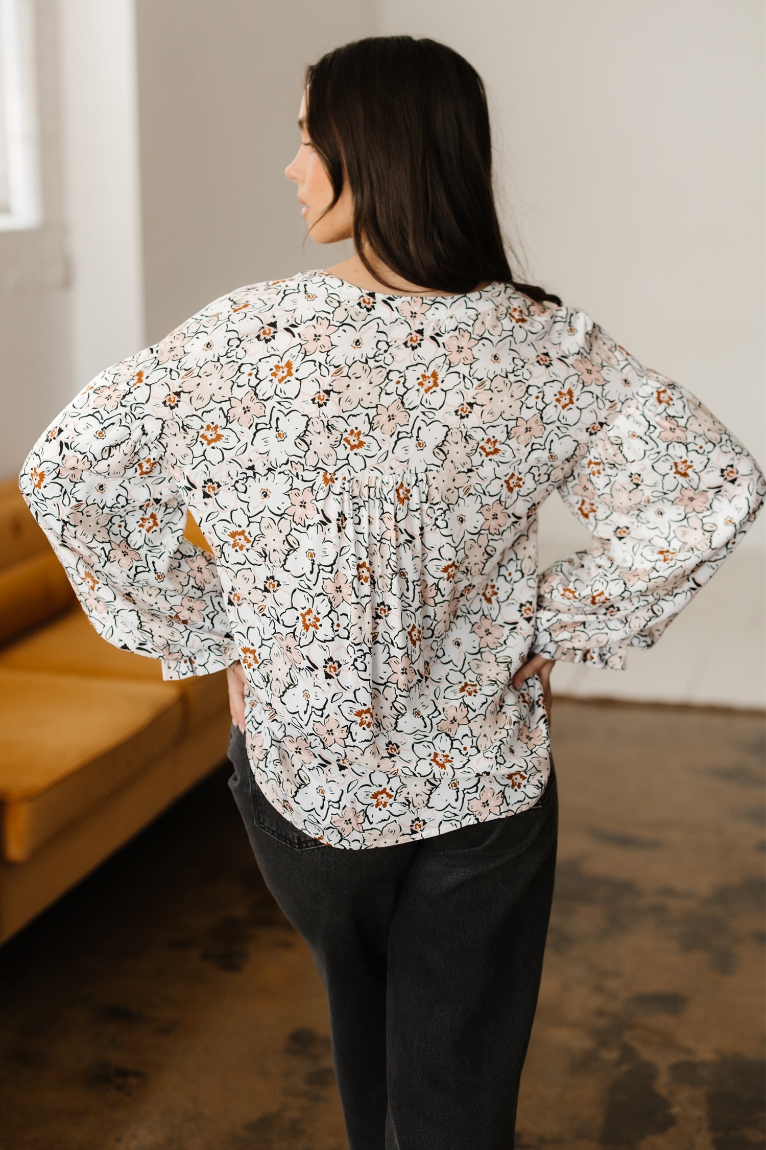 Floral print shirt 