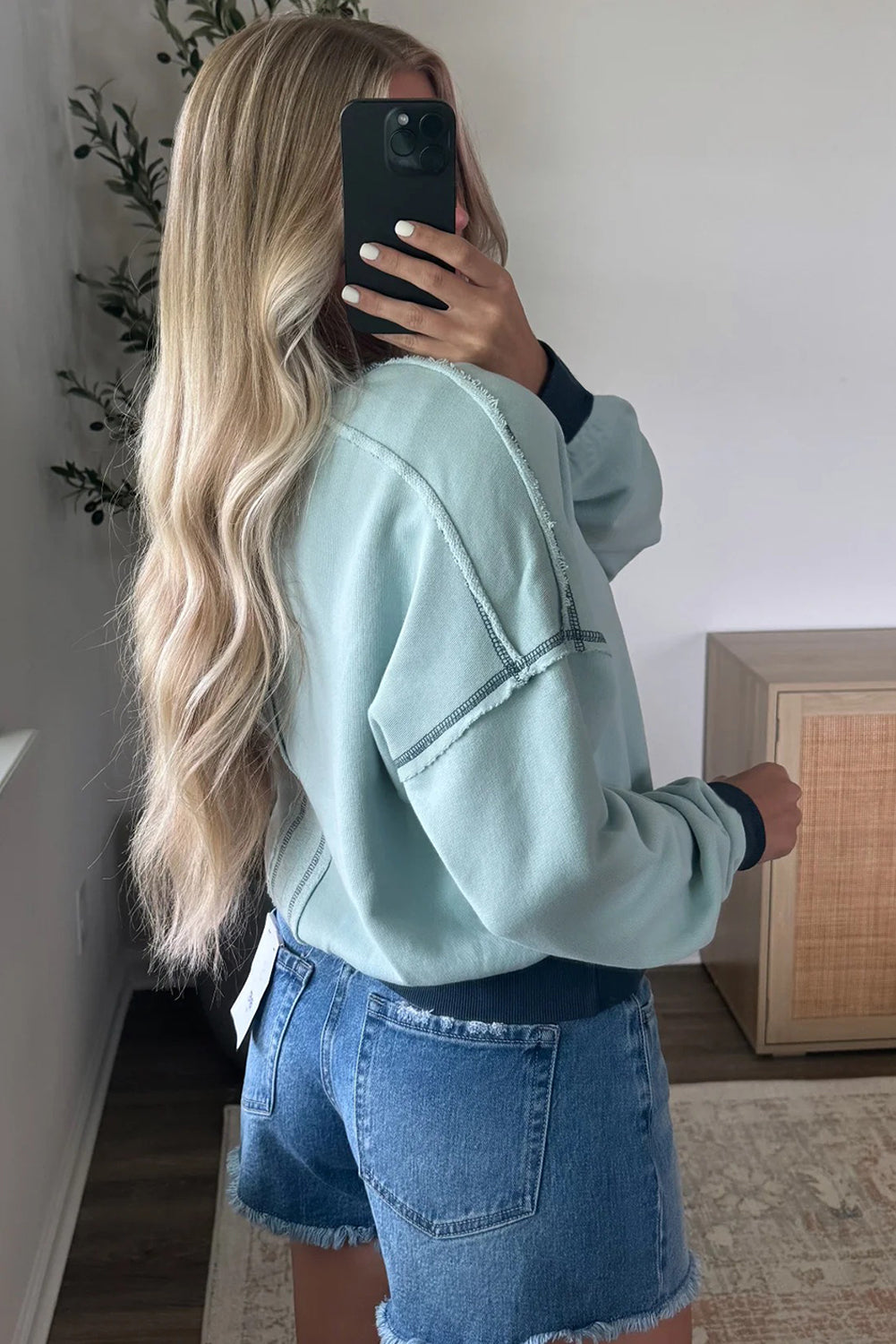 Long-sleeved sweatshirt 